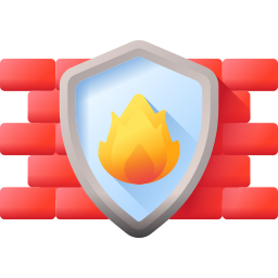 A wall or a strong fist icon for brute force protection