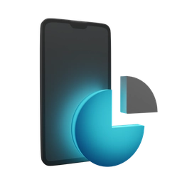 A mobile phone icon