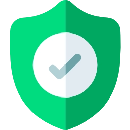 A shield or a locked padlock icon