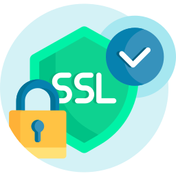 A padlock icon for SSL monitoring